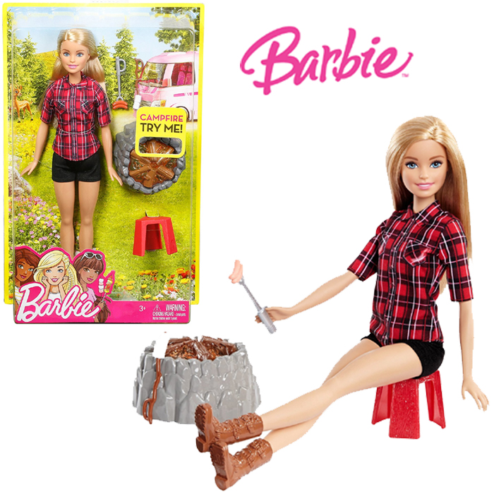 barbie campeggiatrice