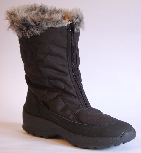 Boots Yeti Black Ladies Womens Snow Winter Waterproof Wellingtons | eBay