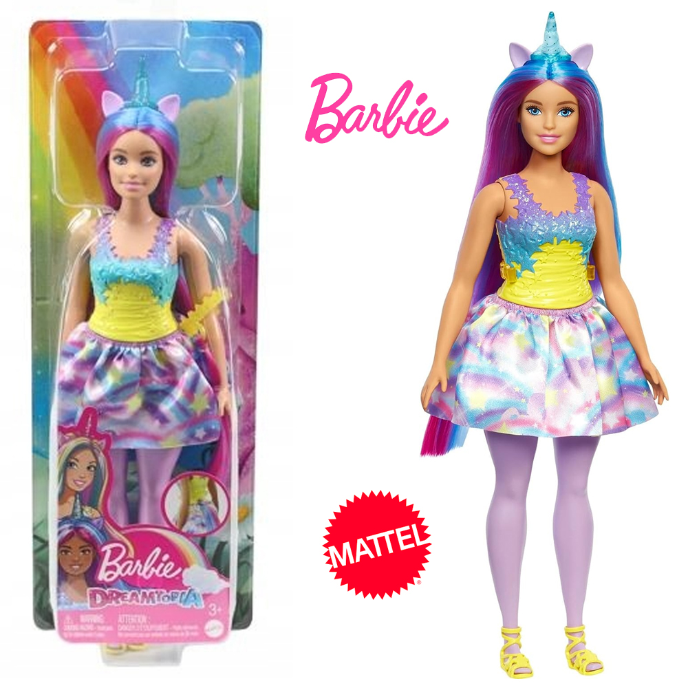 Barbie Dreamtopia principessa con unicorno cambia colore