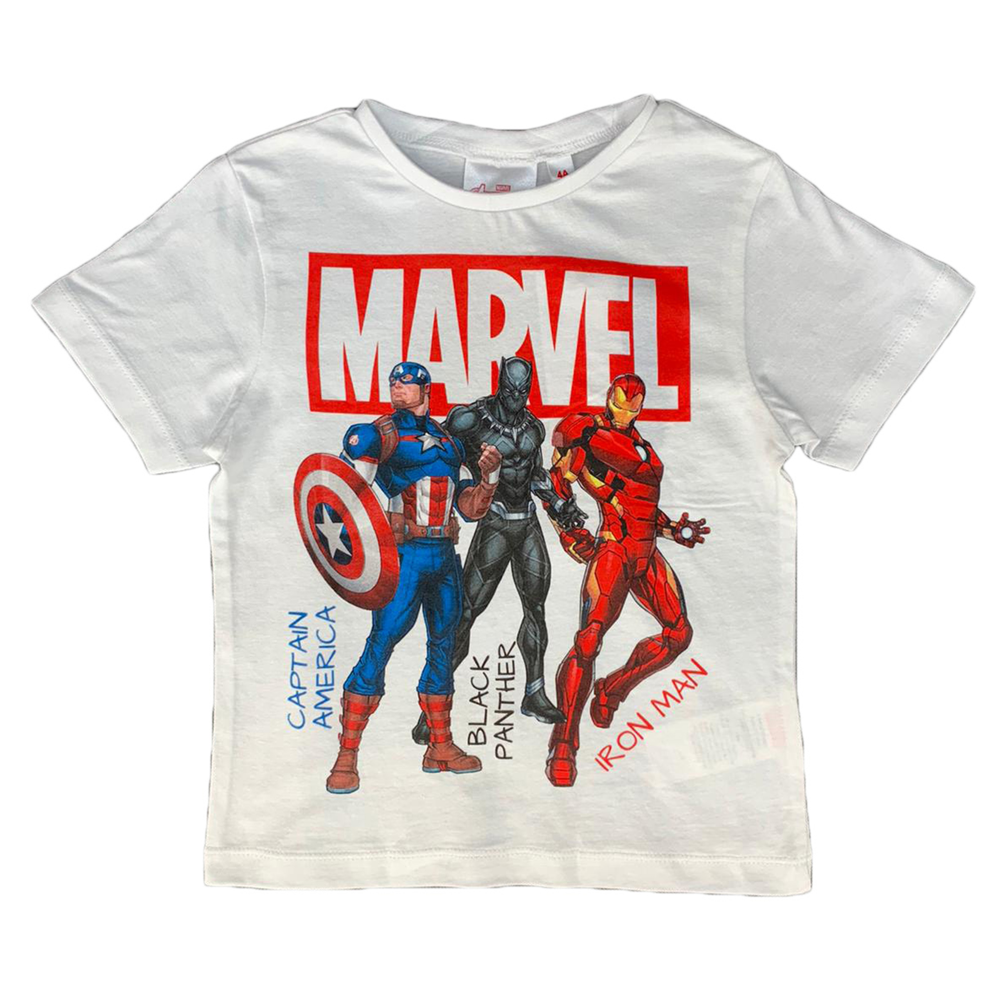 Shinkan sufrir microondas Camiseta Marvel Avengers Camiseta de Algodón Impreso Niño De 4A 10 Años  1828 | eBay