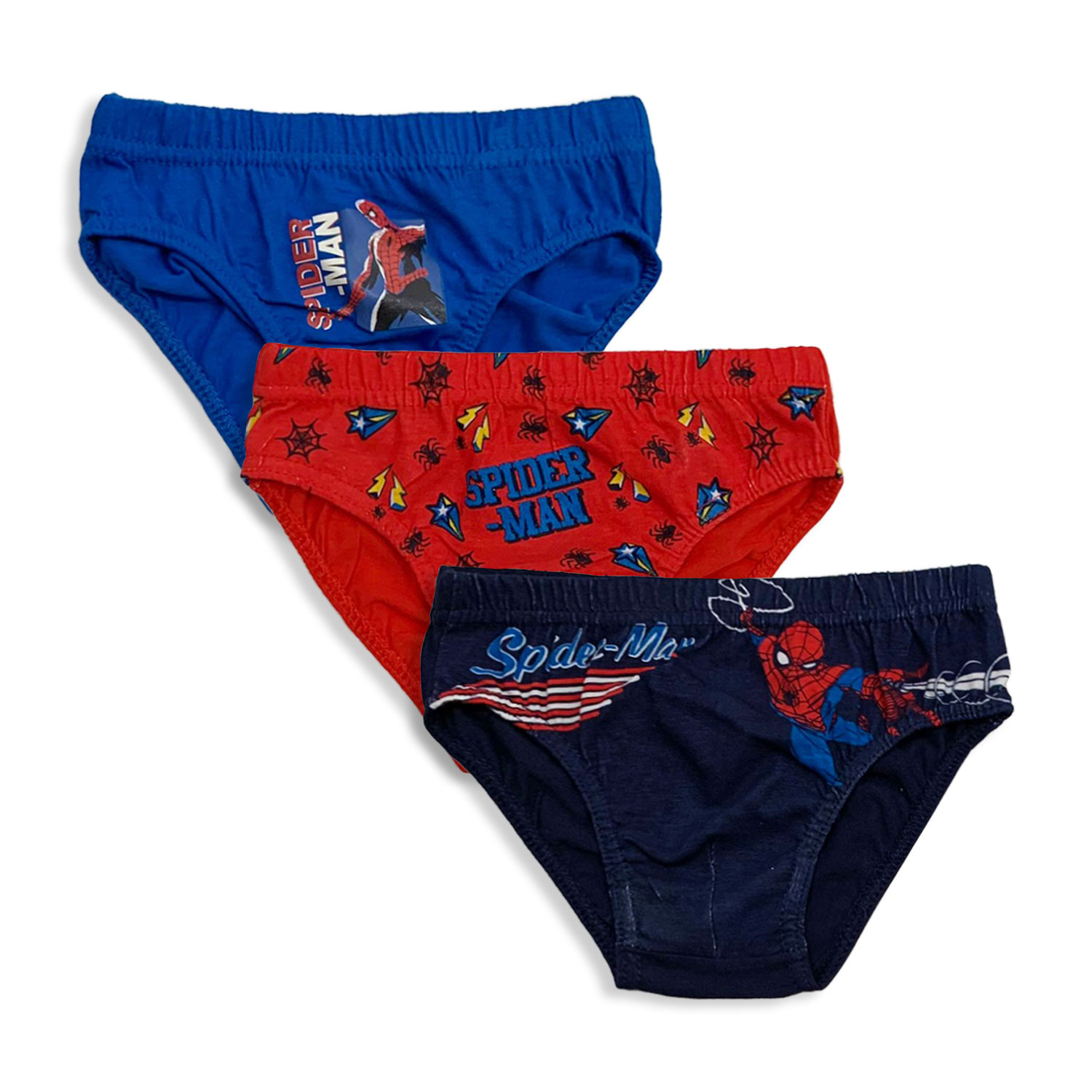 Set of 3 pieces of underwear 'Spiderman' - Bambinokids